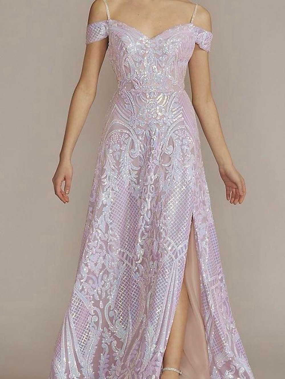 Jules and Cleo Lilac Prom Dresses
